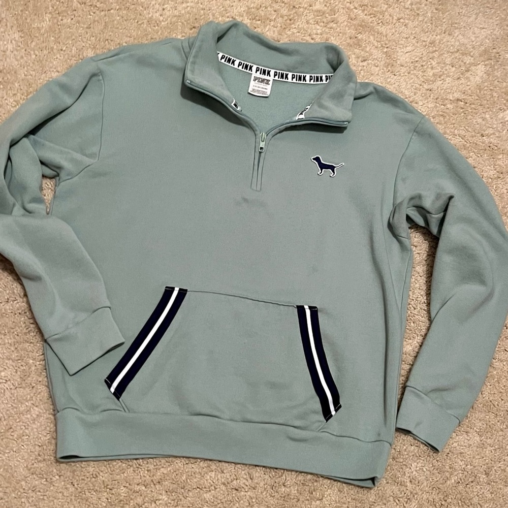 PINK by Victoria’s Secret Pullover Sweater - Quarter-Zip